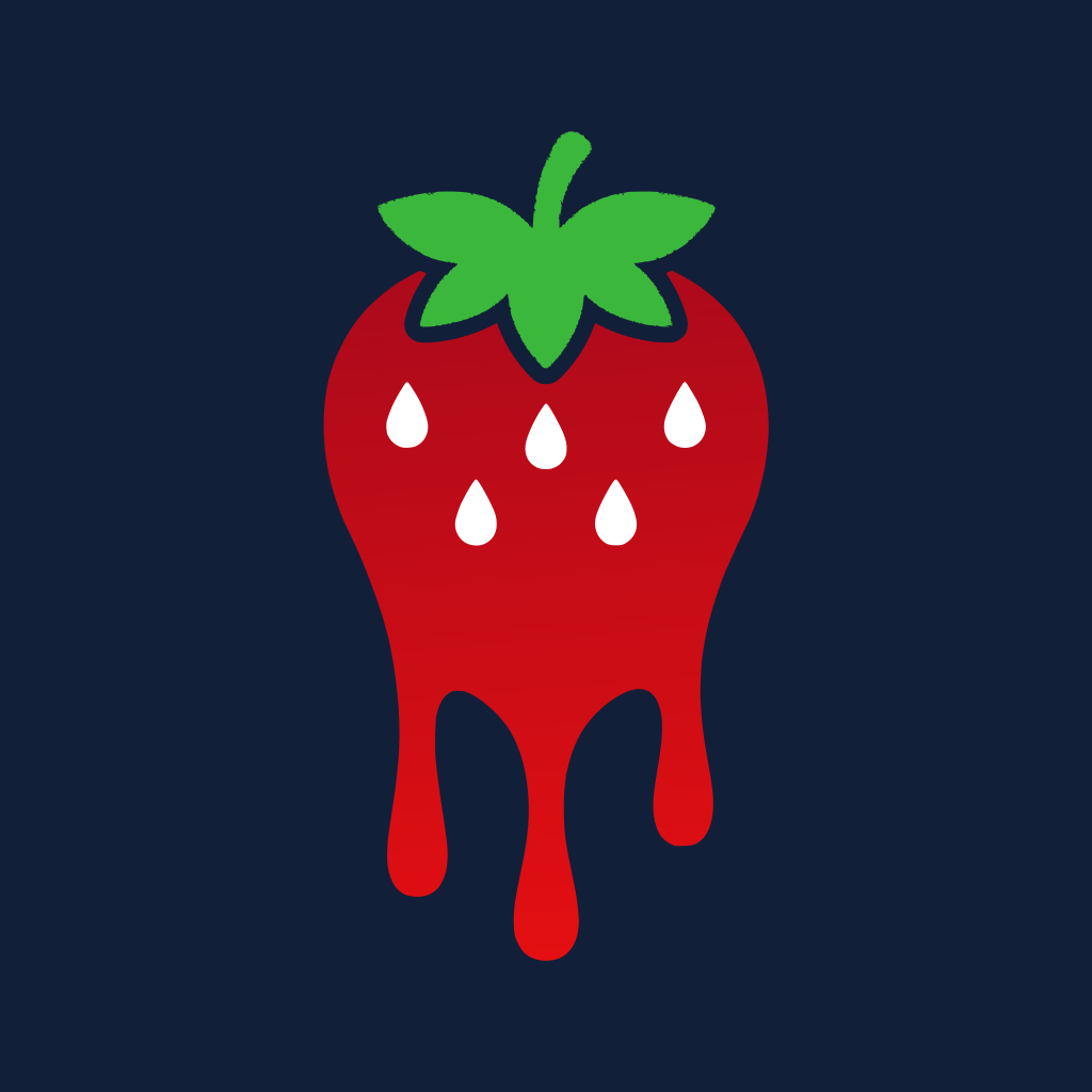 Melt Up strawberry icon